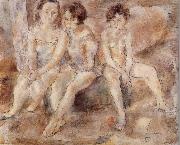 Three Lass Jules Pascin